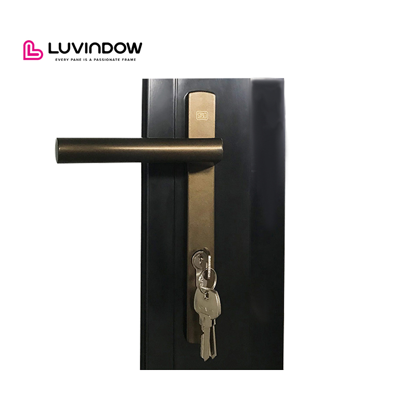 Customizable Thermal Break Soundproof Aluminum Doors for North American Builder