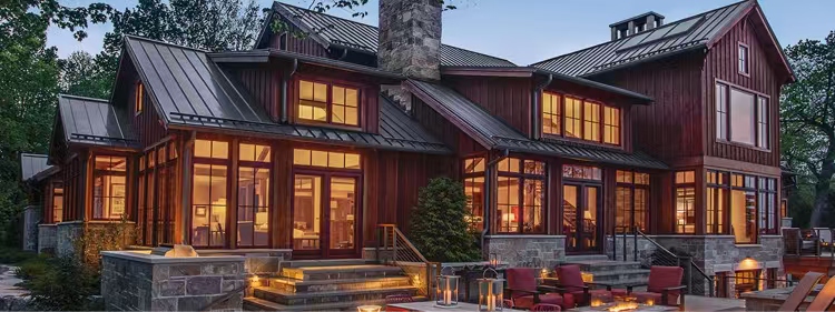 Thermal Break Aluminum Double Entry Door Double Glazed Glass Grand Entrance With Transom for Luxury Residential Homes
