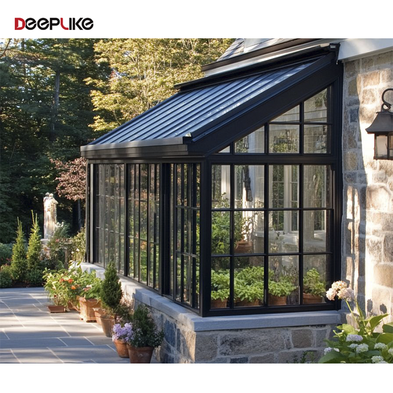 Low Price Balcony Aluminum Windows Frame Sunroom Sun Porch Patio Screen Enclosure for Home Garden