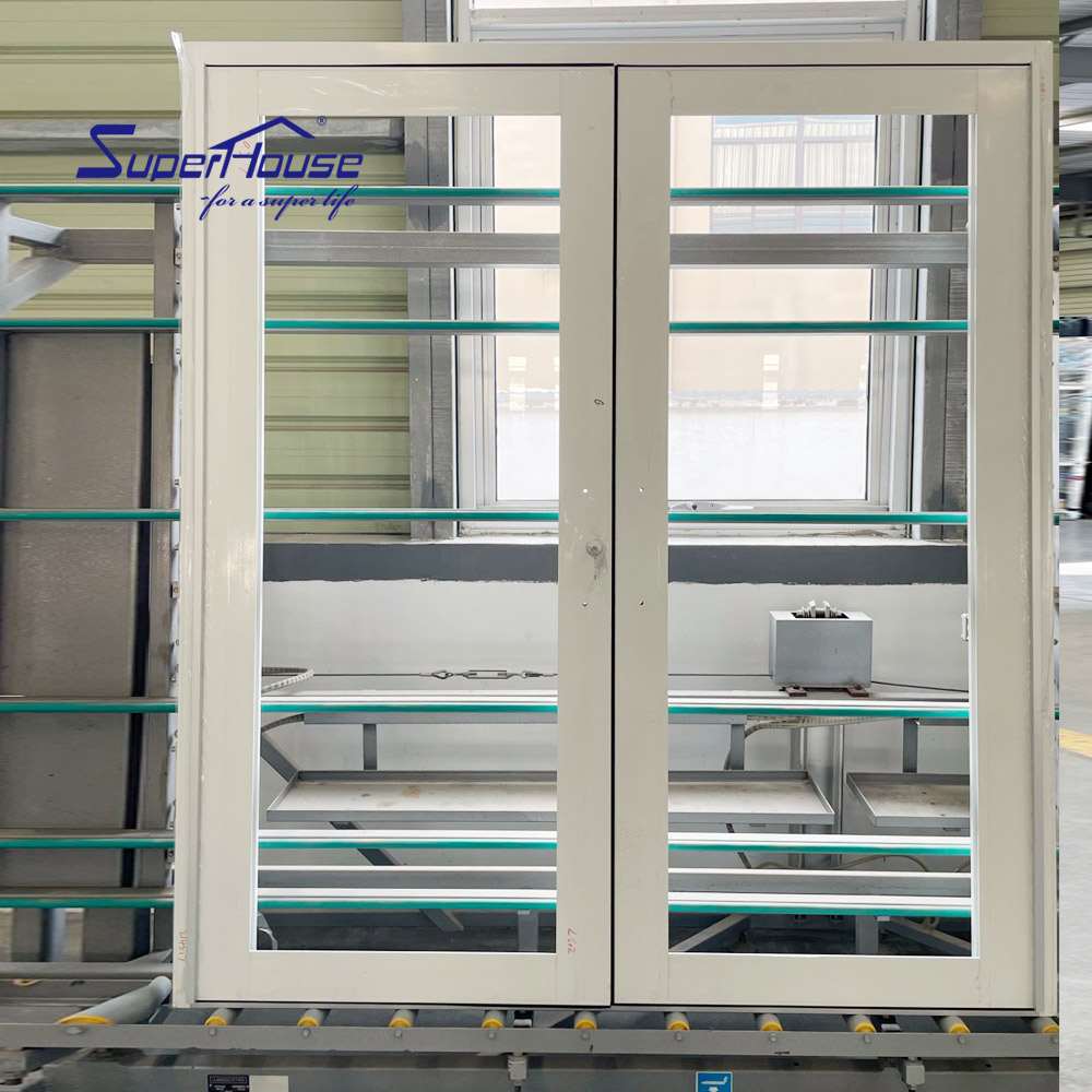 NOA Commercial Door Safety Quick Escape Door Push Glass Aluminium Storefront Exterior Doors