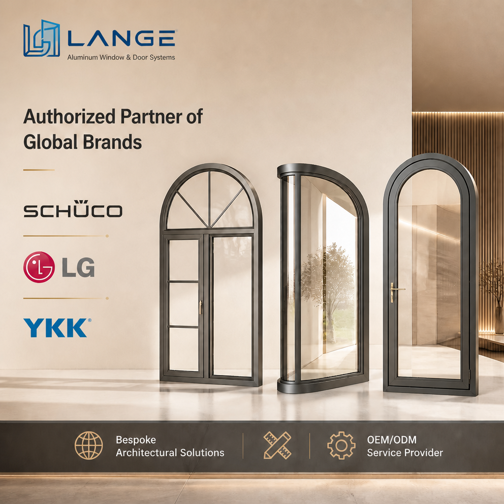 Hurricane Impact Thermal Break Aluminum Casement Door High Security Exterior Glass Entrance Doors for Coastal Luxury Home