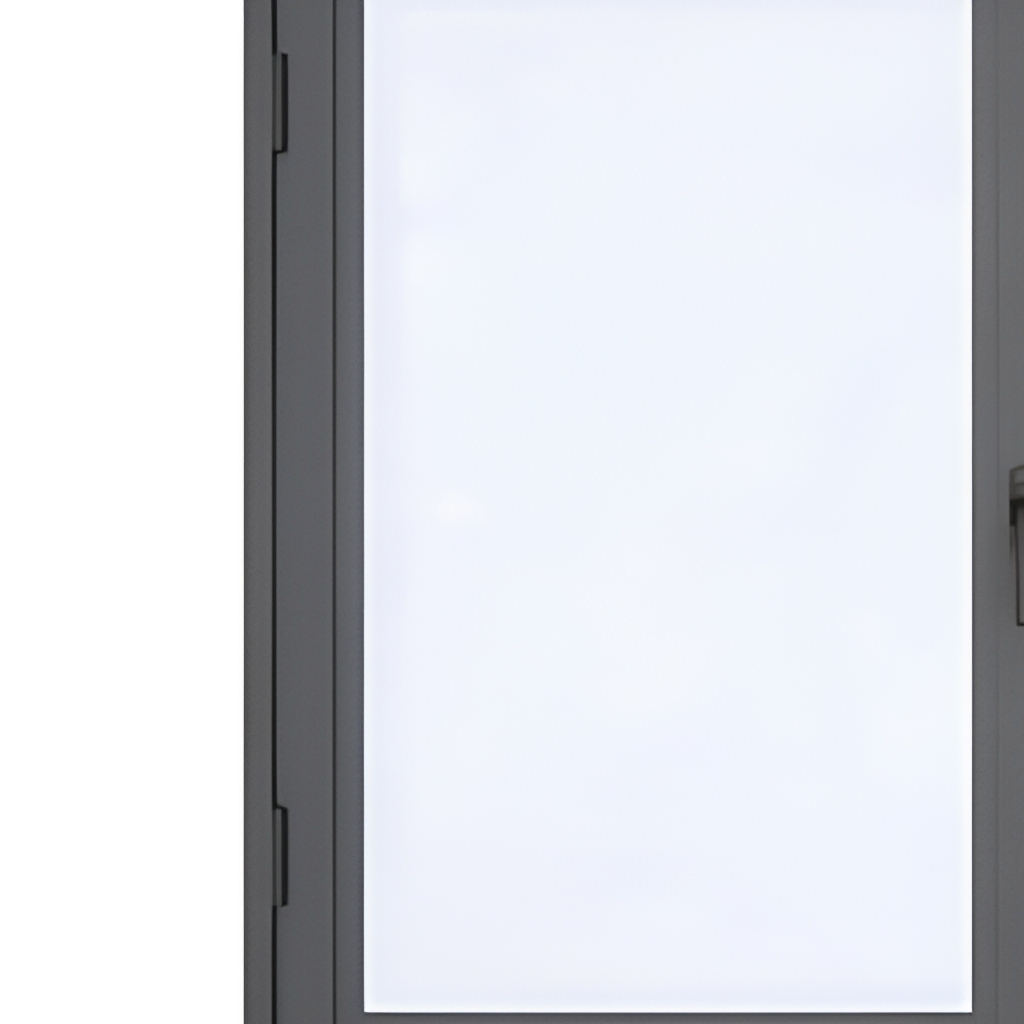 Customized Aluminum Casement Window Pitched Roof Self Opening Vent Window