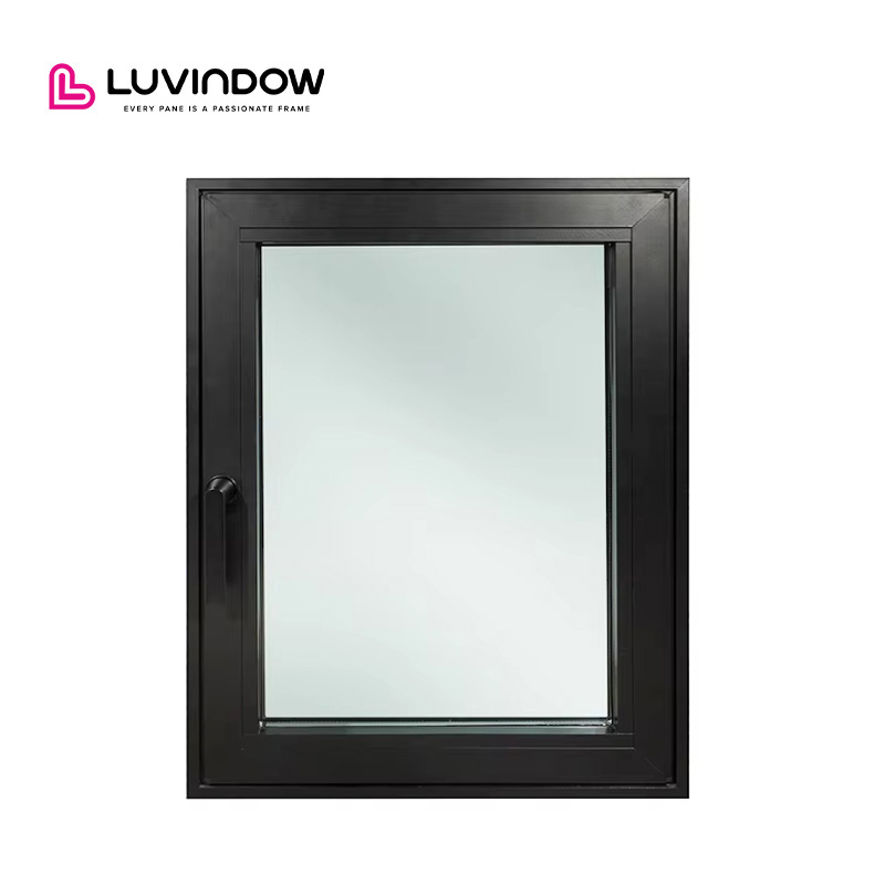 Energy Efficient Slim Frame Tilt Turn Windows Aluminum Modern Home Renovation Narrow Frame Hanging Hospital Apartment