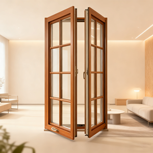 Energy Saving Wood Crank Casement Fenestration System
