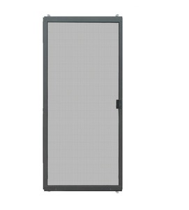 New Anti Air Aluminum Alloy Black White Fiberglass Sliding Screen Doors