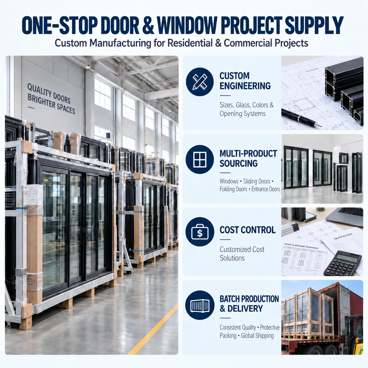 Thermally Broken Vertical Single-hung Windows Modern Grill Heat Insulation Double-hung Windows for Houses