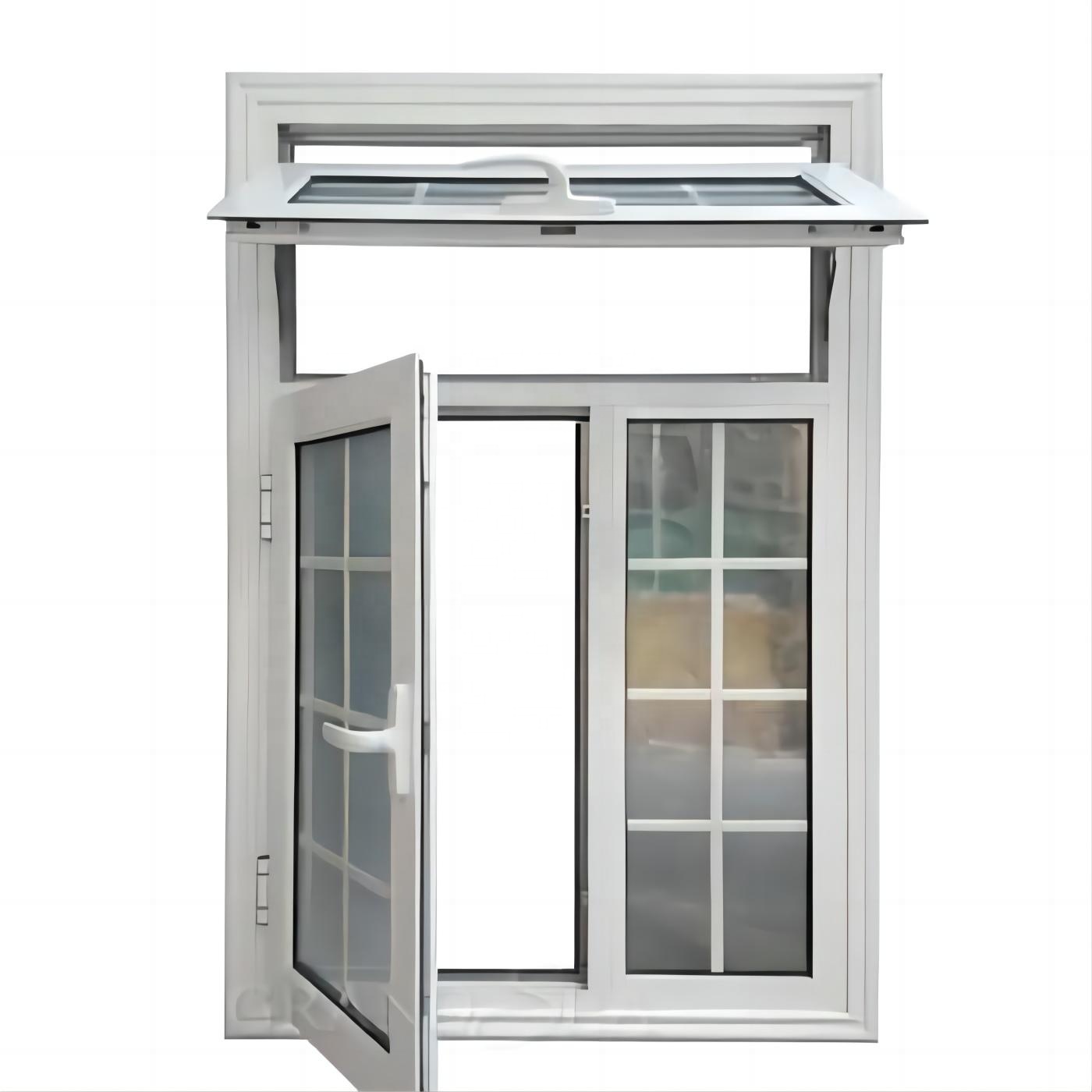 European Aluminum Casement Window Wholesale Modern Triple Glazed Hurricane Impact French Folding Sliding Glass for Home Villa