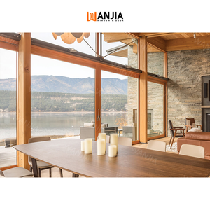 Aluminium Clad Wood Sliding Glass Doors