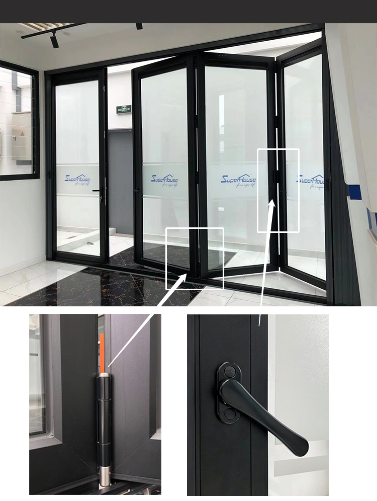 Superhouse Aluminum Doors Aluminium Bifold Patio Doors