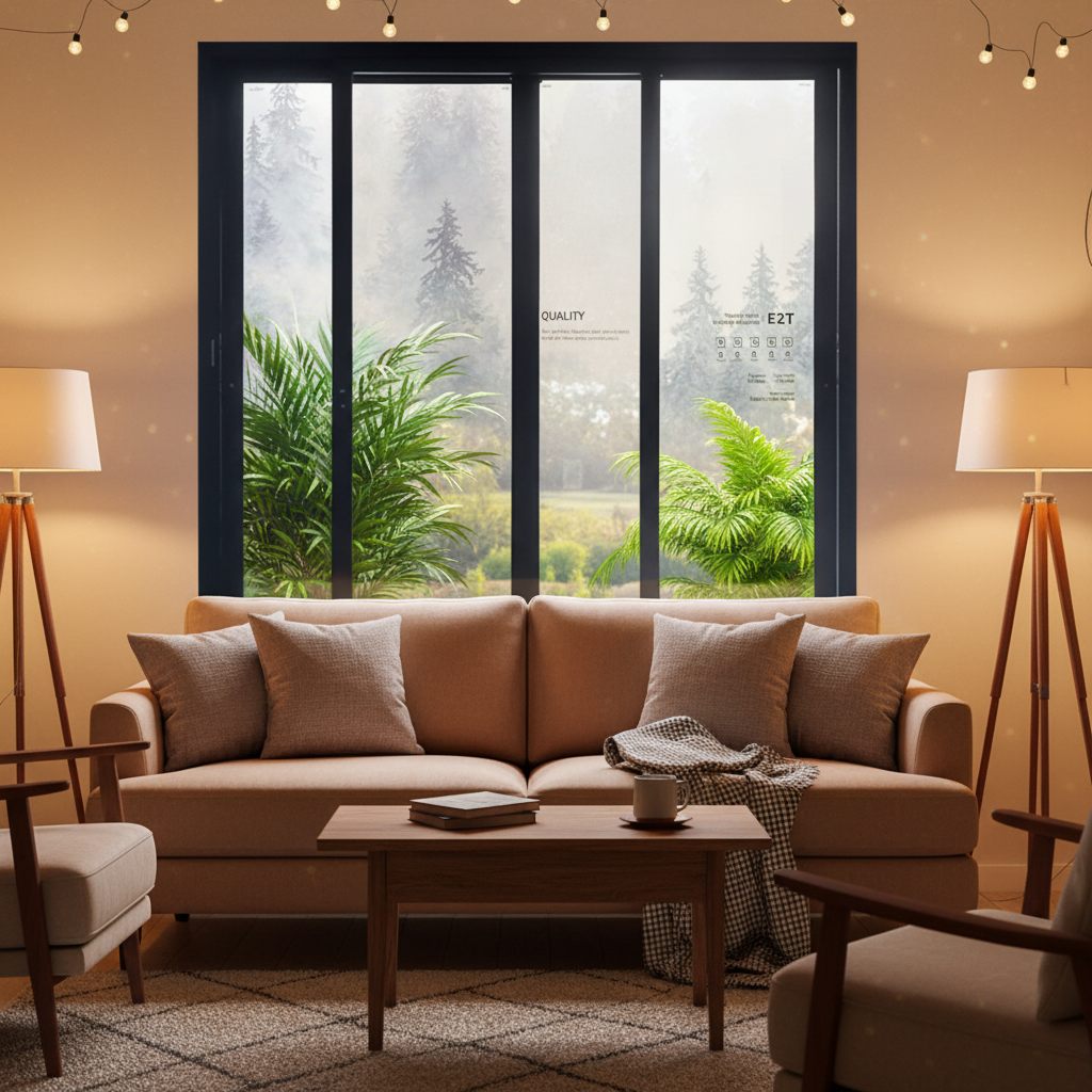 DERCHI Vertical Sliding Aluminum Window Double Glazed Aluminium Window Modern Aluminium windows
