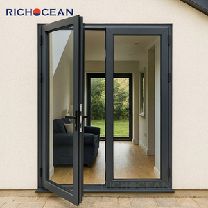 RICHOCEAN Hotel Commercial Hurricane Impact Triple Glass Door