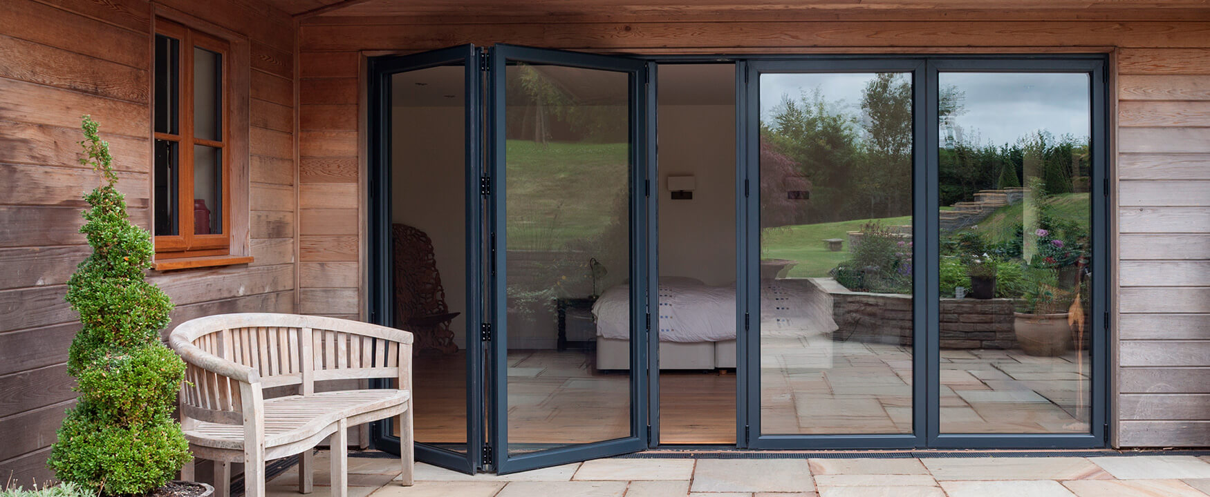 Superhouse Aluminum Doors Aluminium Bifold Patio Doors