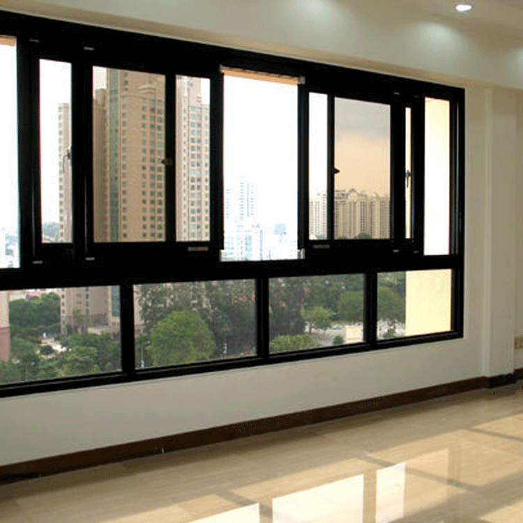 Modern Window Design Soundproof Double Glazed Aluminum Alloy Casement Sliding Glass Doors And Windows