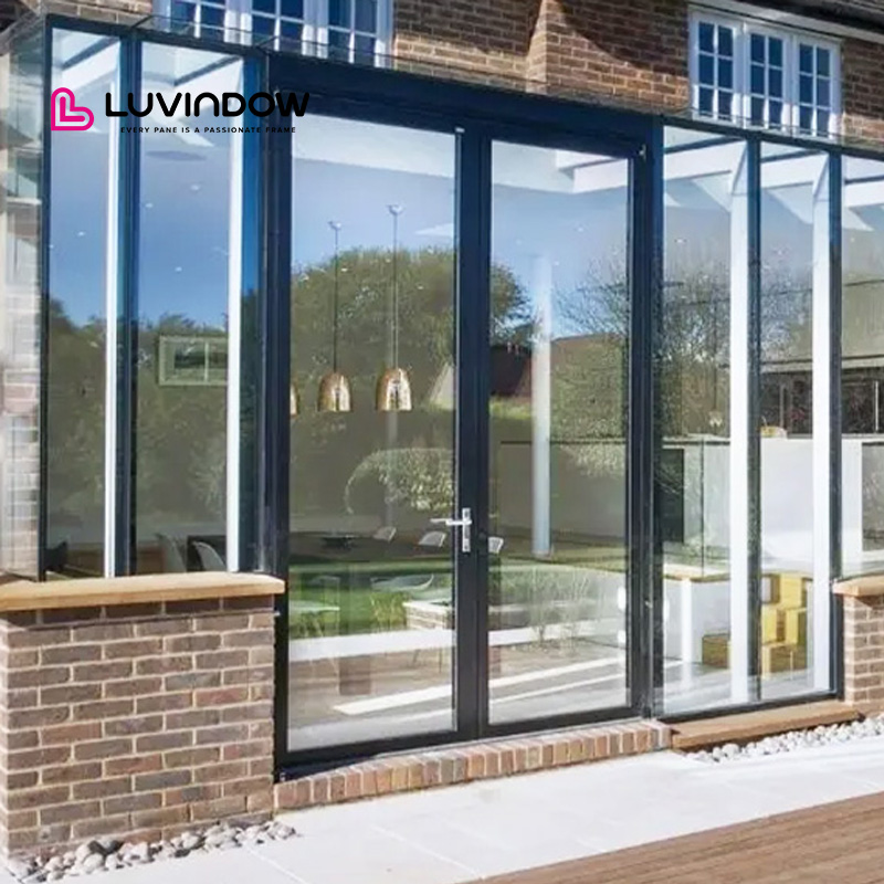 Timeless Elegance Energy Saving Budget Friendly Thermal Break Aluminum Swing Doors for North American Builder Heritage Projects