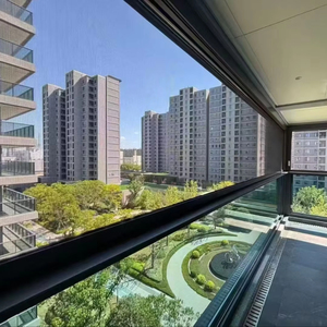 Custom Electric Vertical Sliding Aluminum Panoramic Window
