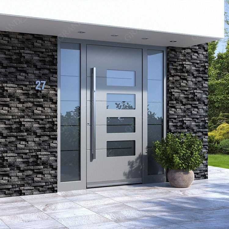 Custom pivot door model 13