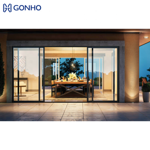 Ballistic grade security double glazing sliding doors