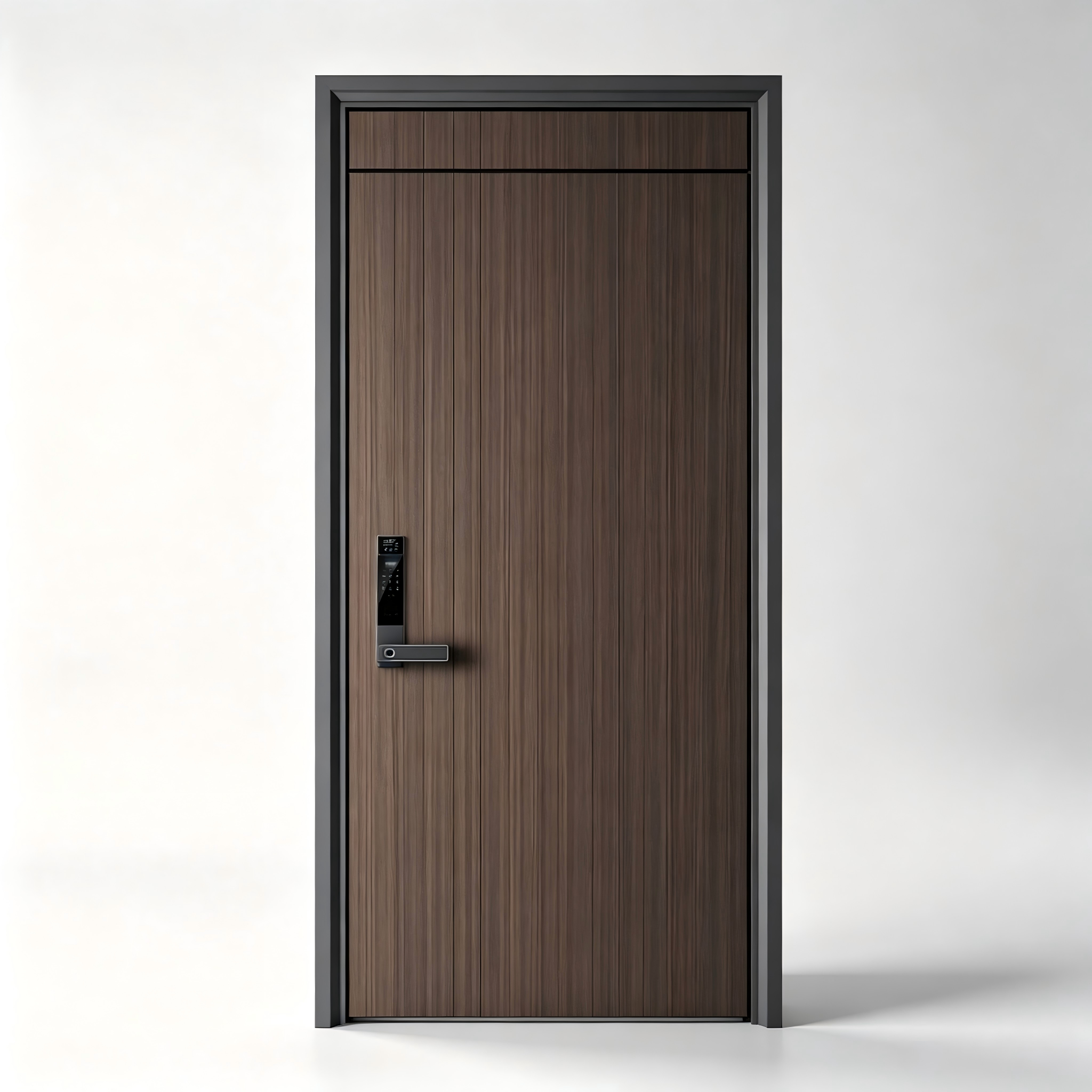Luxury Cast Aluminum Carved Entry Door Grand Villa Entrance Thermal Break Anti Theft Fingerprint Lock Tempered Glass Custom OEM