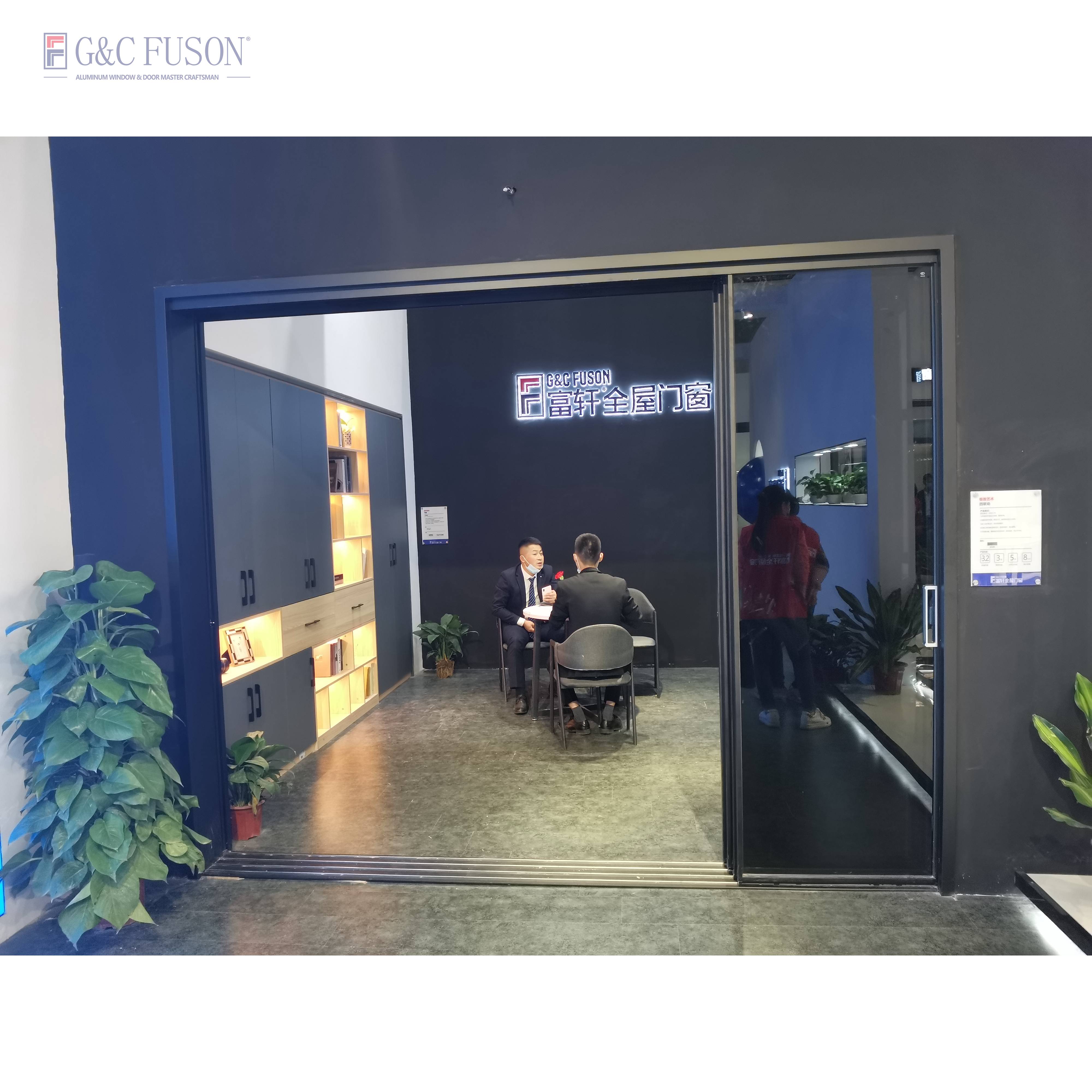 Wholesale High Quality Window Solution Manufacturer Door Aluminium Narrow Frame Sliding Door