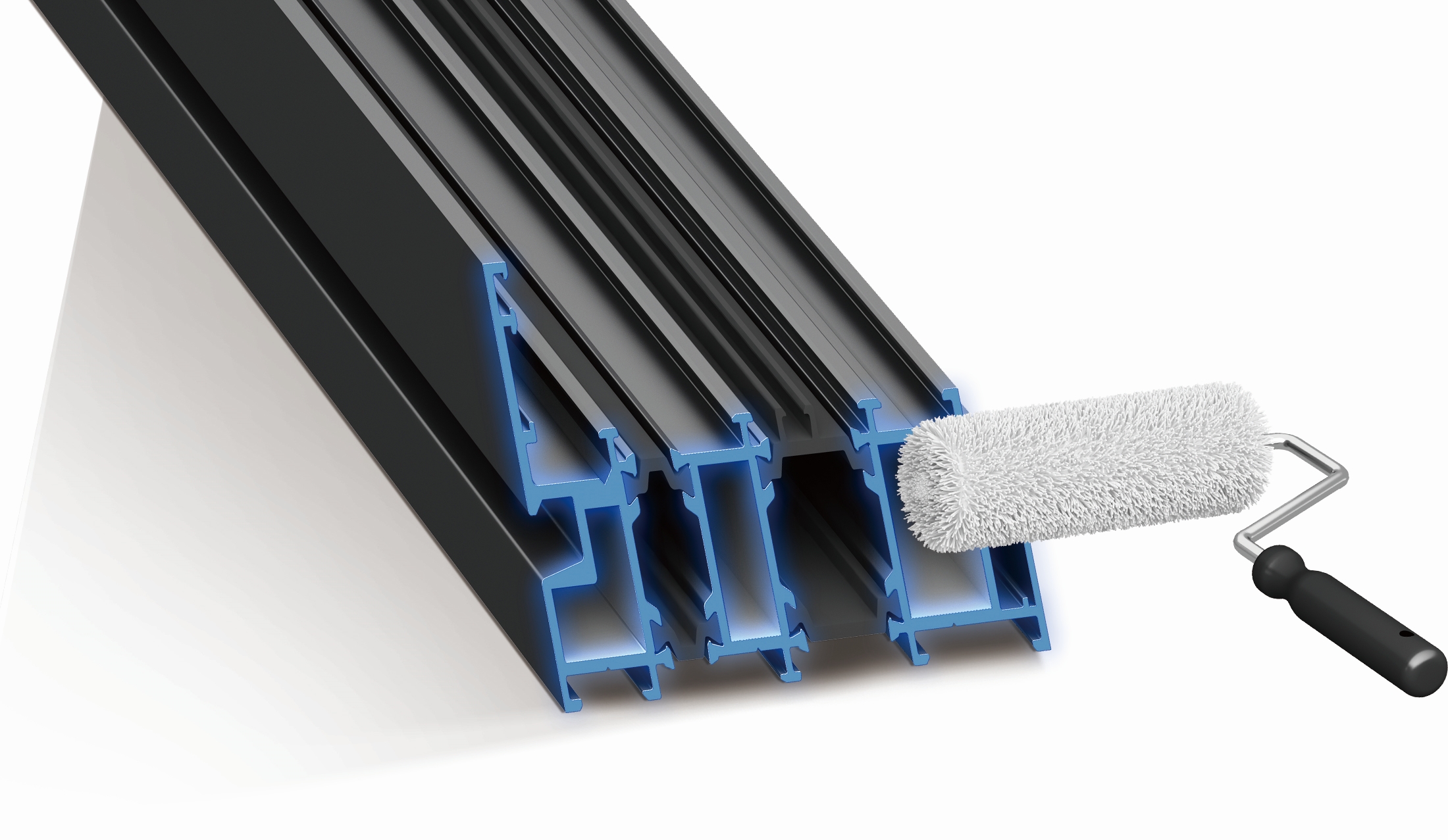 Cross-Section Sealing Glue