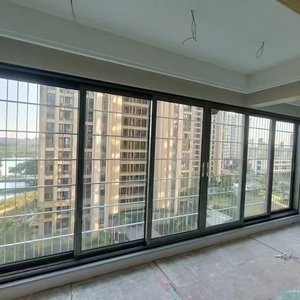Double Glazed Low-E Glass Waterproof Soundproofed External Patio Aluminum Minimalist Australian Sliding Doors