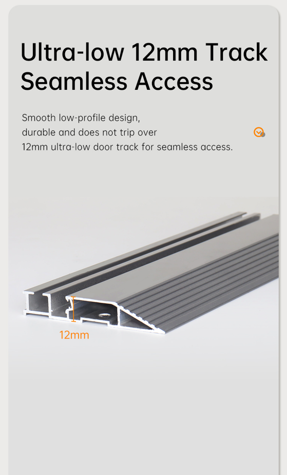 Ultra-low Door Track