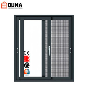 OUNA Aluminium Windows Doors Hurricane Impact Proof Thermal Break