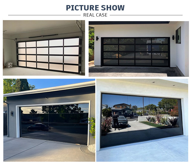 Glass Garage Door Structure 9