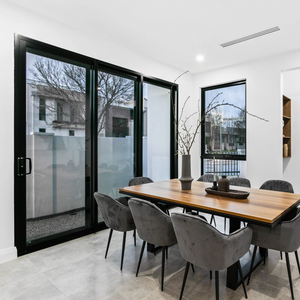 AS2047 Modern Design Australian Commercial Aluminum Sliding Stacking Doors