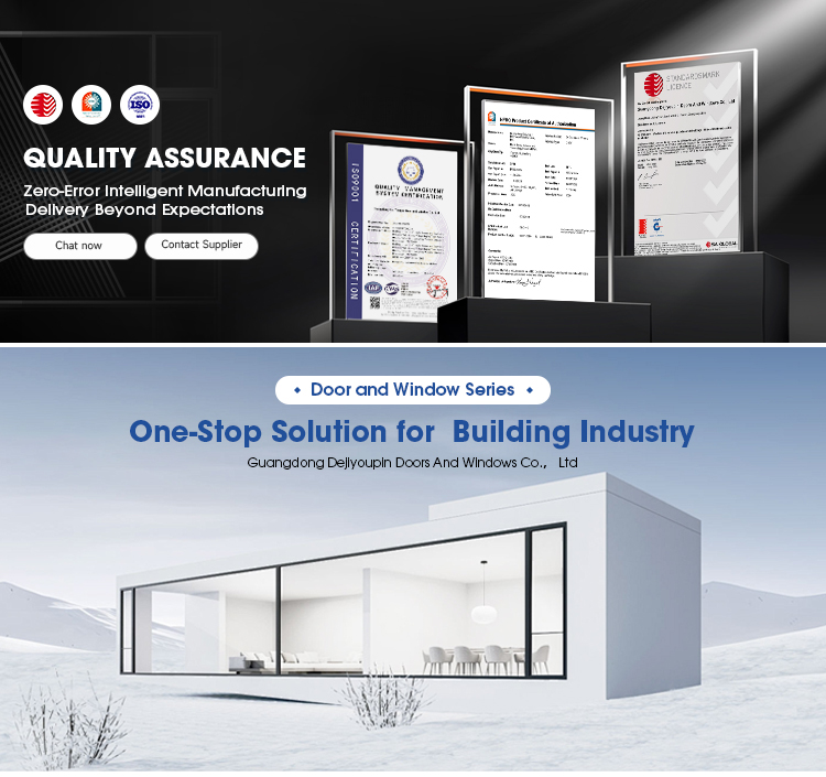 DERCHI Modern Laminated Glass Double Glazed Aluminum Sliding Door Aluminum windows Sliding Door
