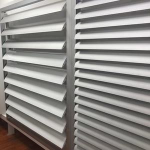 Motorized Aluminum Alloy Louvered Blade Jalousie Windows