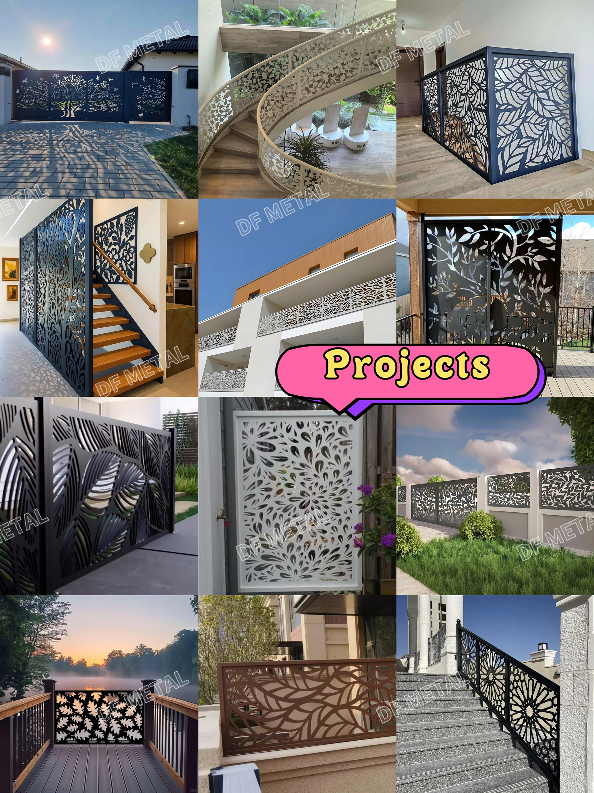 Safety Aesthetic Architectural Railing Case