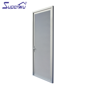 Superhouse Used Exterior Doors for Sale Single Panel Security Mesh Swing Doors