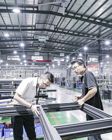 168-step door manufacturing inspection system
