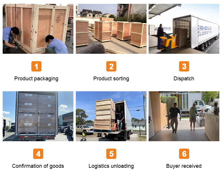 DDP logistics packaging and delivery process