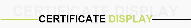 Certifications 1