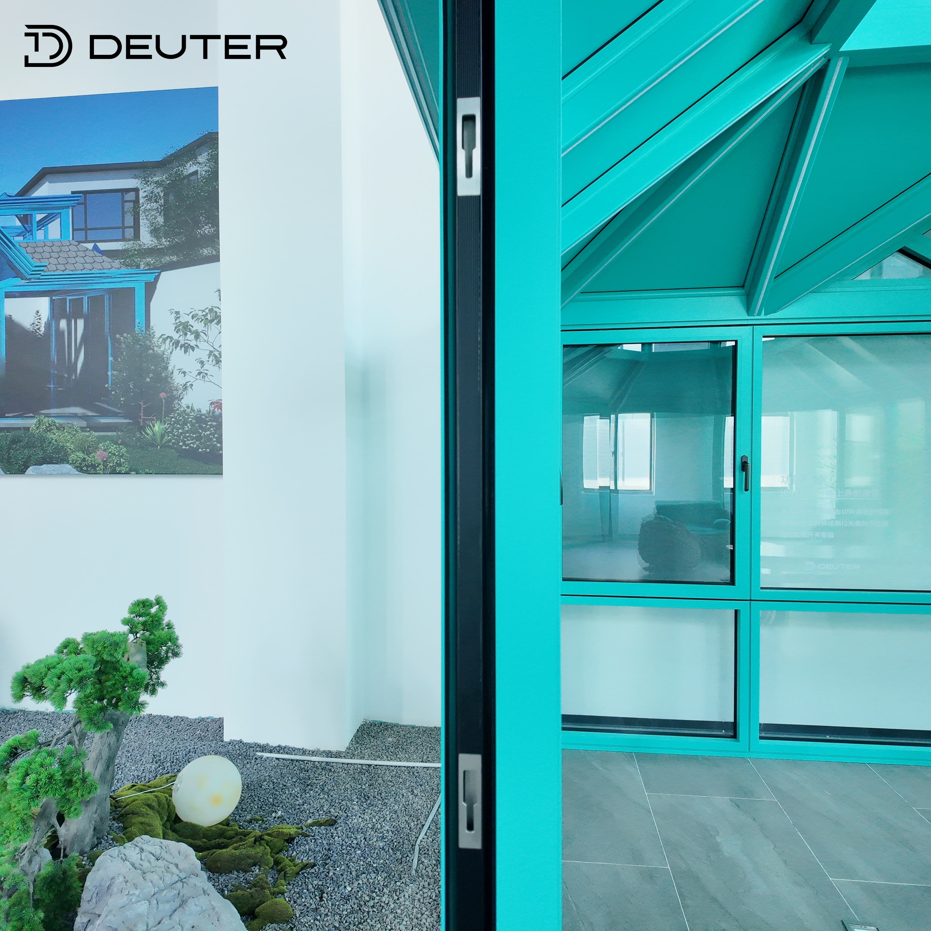 Typhoon Proof Aluminum Sliding Patio Door Thermal Break Double Glazed Slim Frame Soundproof Windproof for Humid Coastal Areas