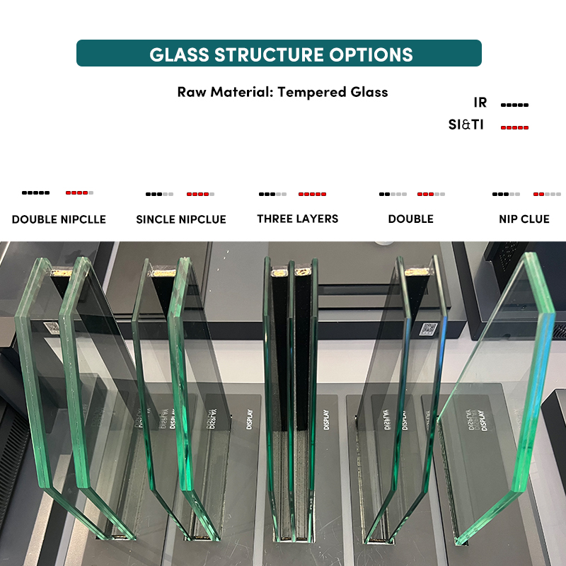 ZEKIN Sliding Windows Weatherproof Multi-Chamber Gliding Aluminum Frame Safety Glass Window Office Complex Ventilation System