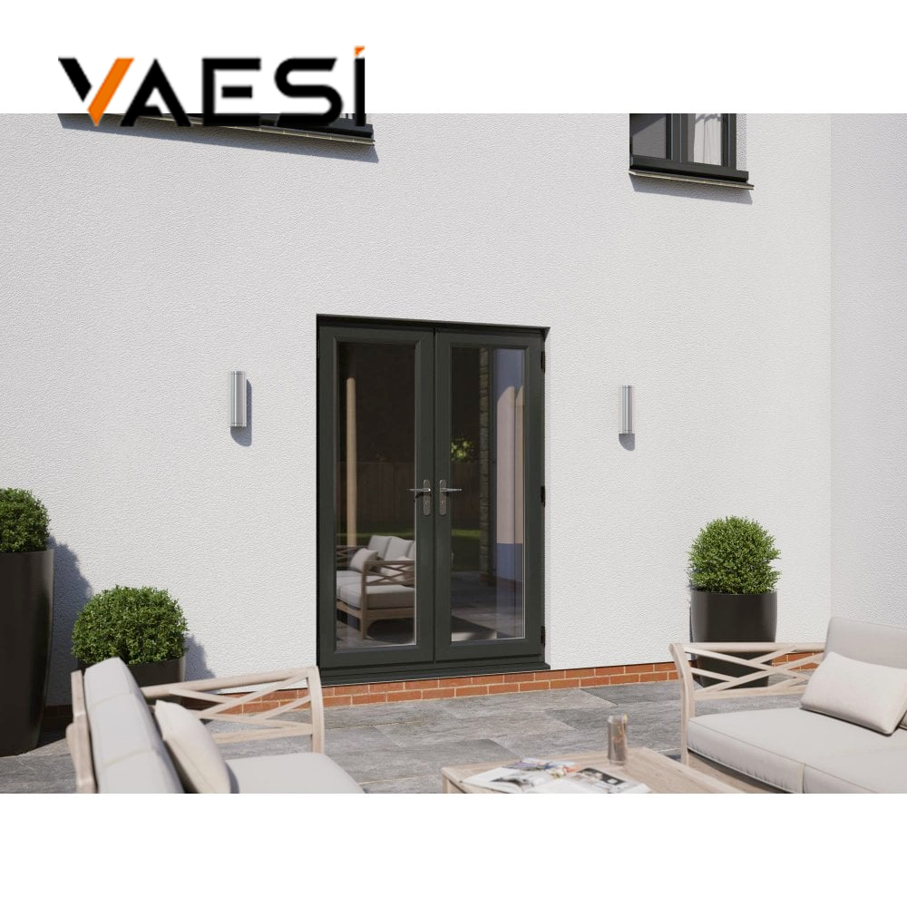 Modern Aluminum Alloy Glass Casement Door Durable for Wine Cellar Apartment Exterior Hall &amp; Park Use
