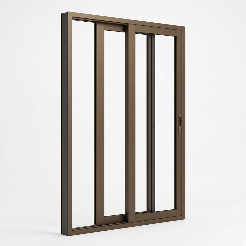 Factory Wholesale Price Exterior Sliding Doors Aluminium Low-E Double Tempered Glass Patio Energy Efficient Sliding Door