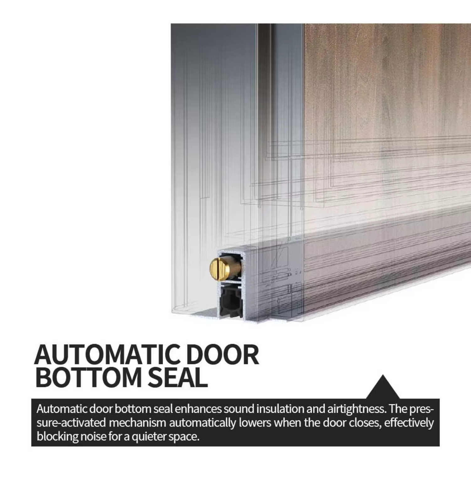Premium Luxury Fire Rated Frameless Hidden Leather Finish Aluminium Interior Door for High-End Residential Project