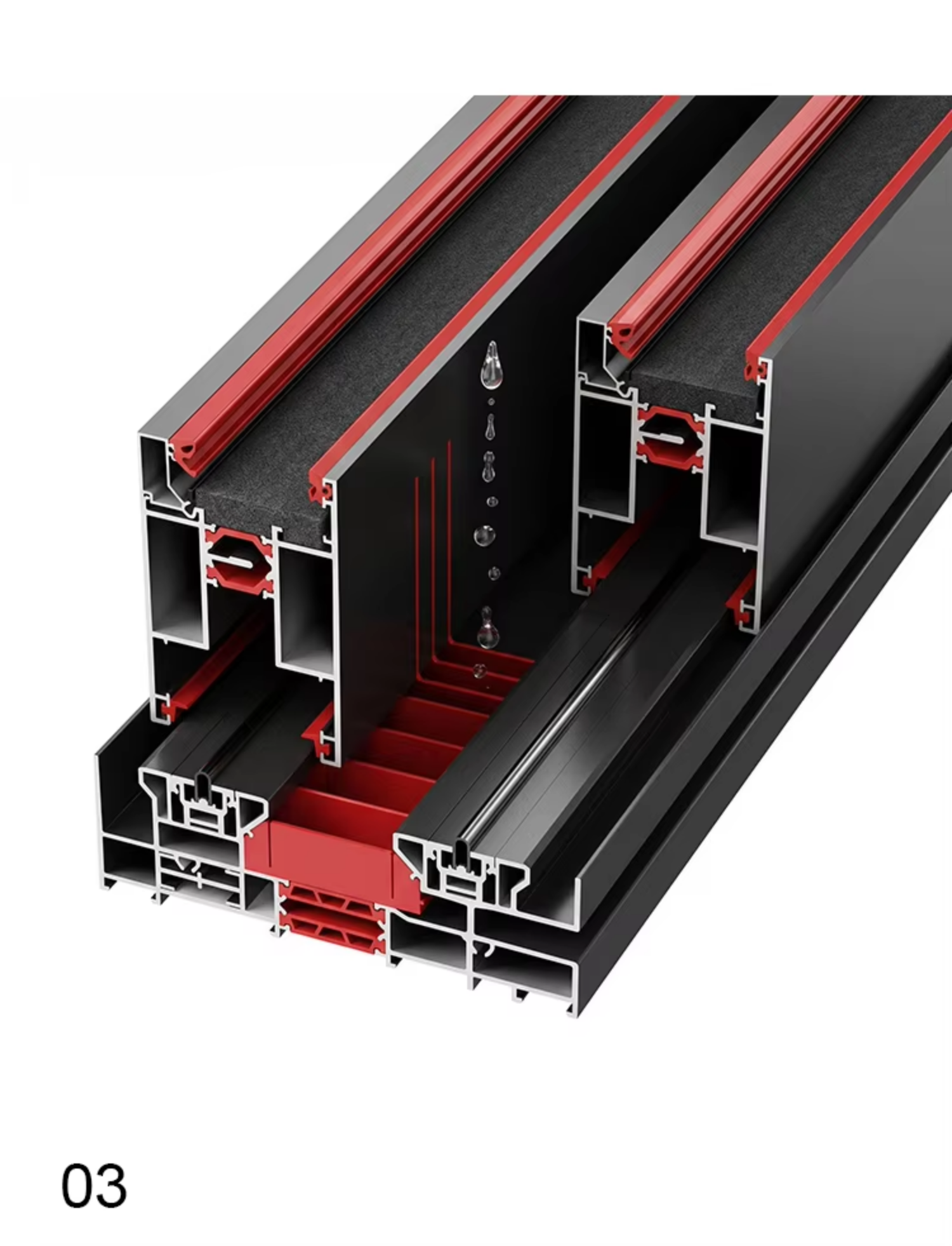 Luxury Lift and Slide Aluminum Patio Doors Heavy Duty Sliding Door
