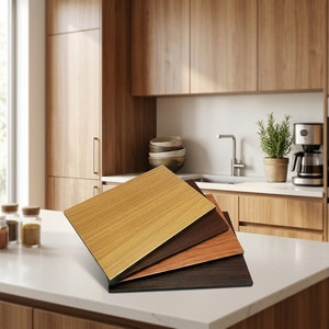 Wood Grain Kitchen Cabinet Aluminum Composite Panel