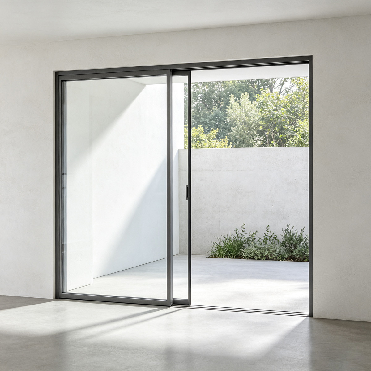 Wholesale Windproof Sealed Moisture-Proof Soft Close Quiet Aluminum Glass Sliding Door For Home Guest Bedroom