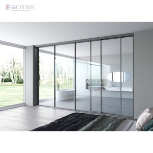 Exterior Thermal Break Aluminium Heavy Duty Patio Sliding Doors