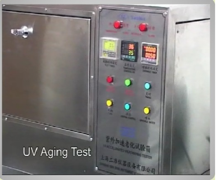 UV aging test