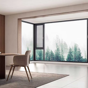 Prima High End Powder Coated Anthracite Grey Aluminium Casement Window