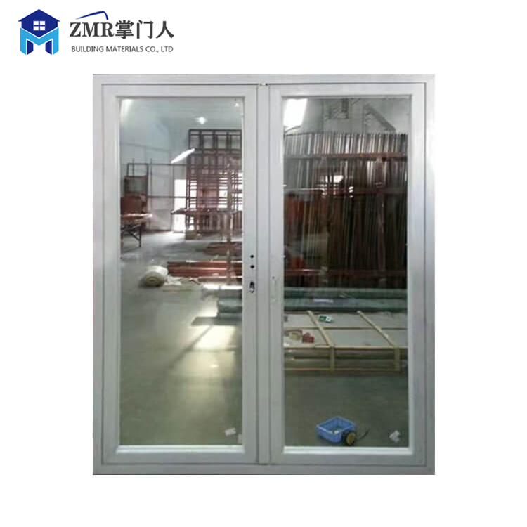 Modern Designed Aluminum Automatic Swing Door for Entry for Apartments Main Door with Fiberglass Mosquito Screen Netting