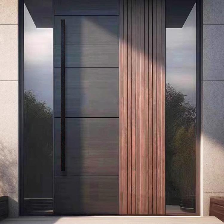 French Wrought Iron Entry Door