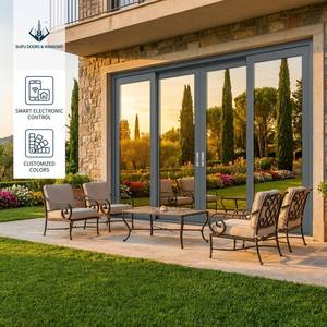 Energy Efficient Aluminum Sliding Patio Door